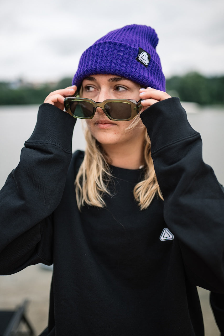 Beanie purple