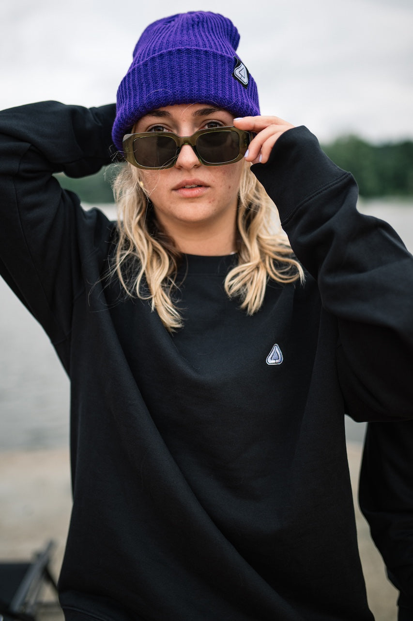 Crew Neck Sweatshirt black