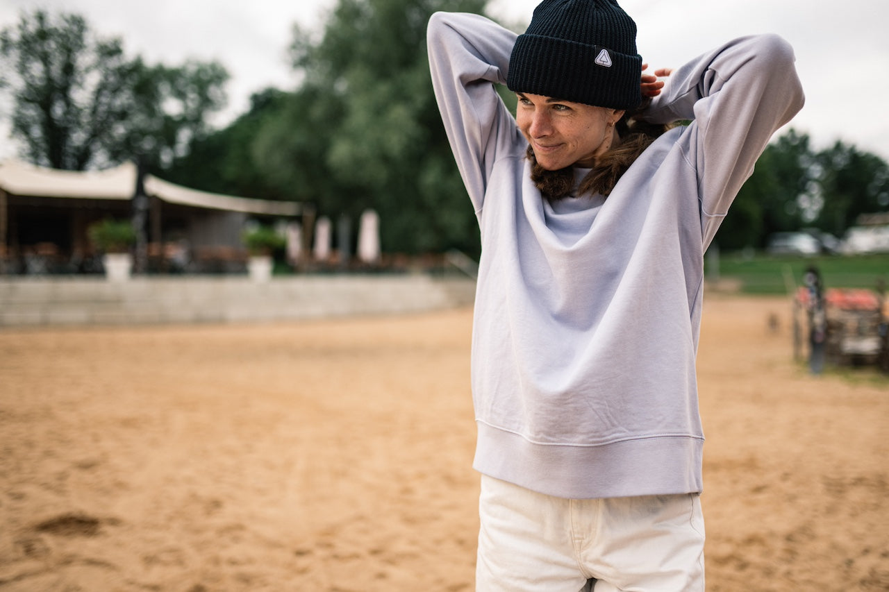 Crew Neck Sweatshirt lavender