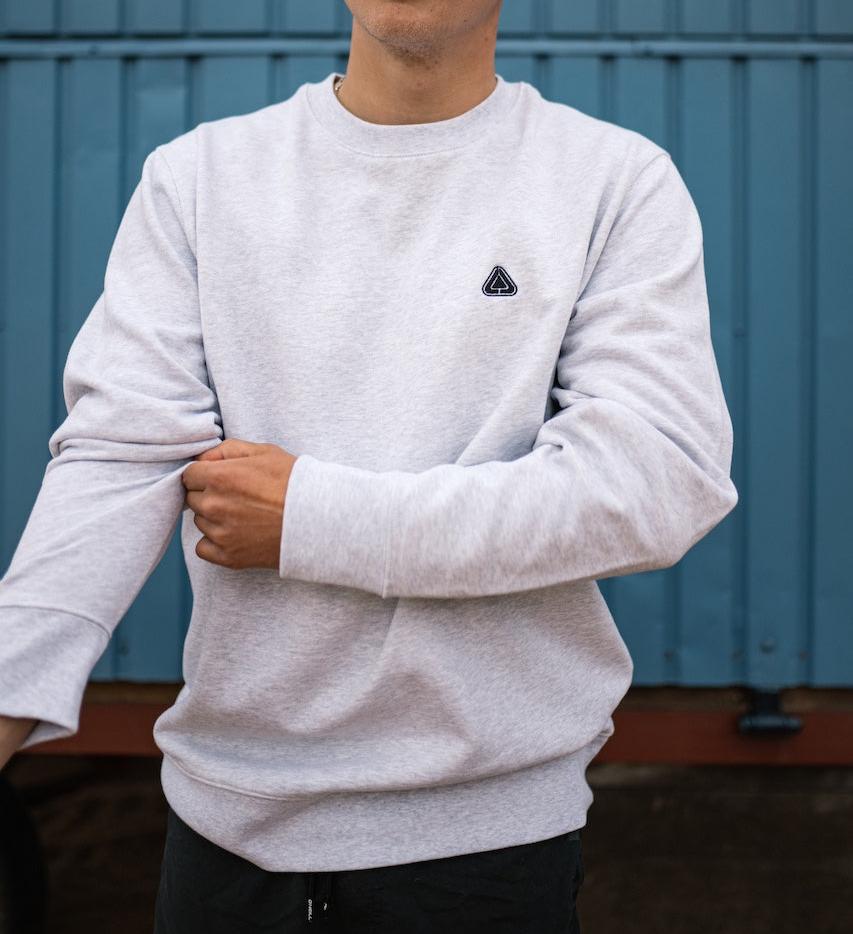 Crew Neck Sweatshirt light grey