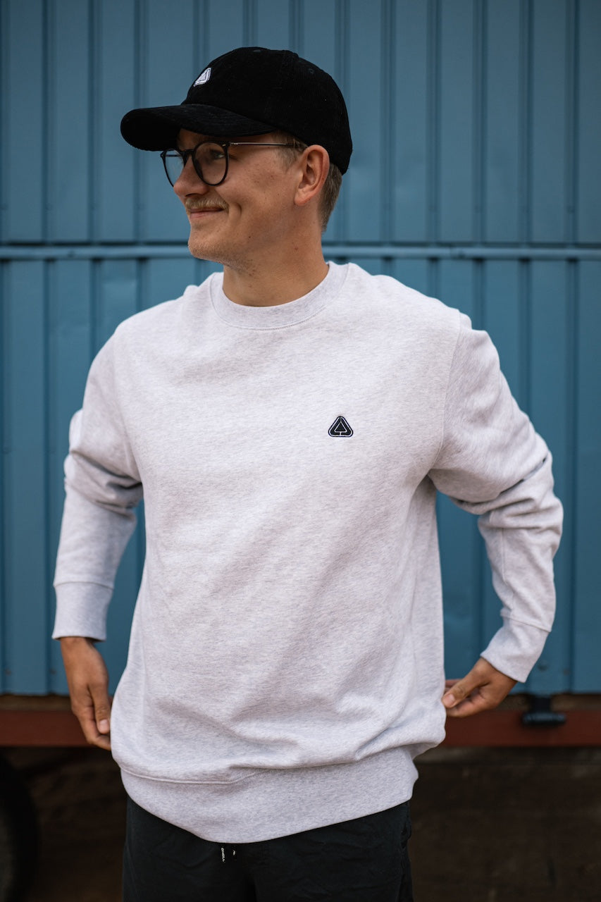 Crew Neck Sweatshirt light grey